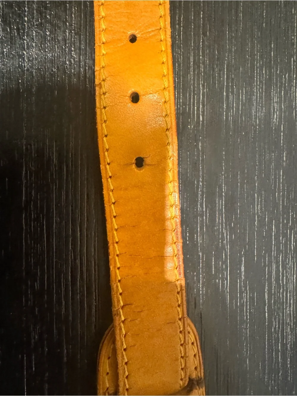 Louis Vuitton Keepall Leather Adjustable Shoulder Strap
